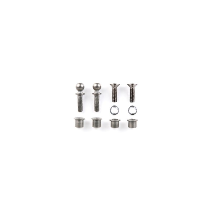 タミヤ OPパーツ OP.1075 TB-03 フッソコートピロボール・キングピンセット 54075