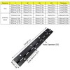 2 Pcs Piano Hinge, 250 x 30 x 1mm Iron