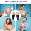 ACWOO Wrist Brace, 2 Pack Elastic Wrist Support with Strap,