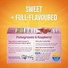 Twinings Pomegranate & Raspberry Herbal Tea Individually Wrapped Bags, 20
