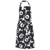Marimekko 52_1_52209469907 Unikko Women's Apron, Black