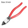 uxcell Diagonal Cutting Pliers 8 Inch Wire Cutter Side Cutting