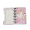 Mini Spiral Notebook for Kids Girls Pocket Journal Memo Ruled