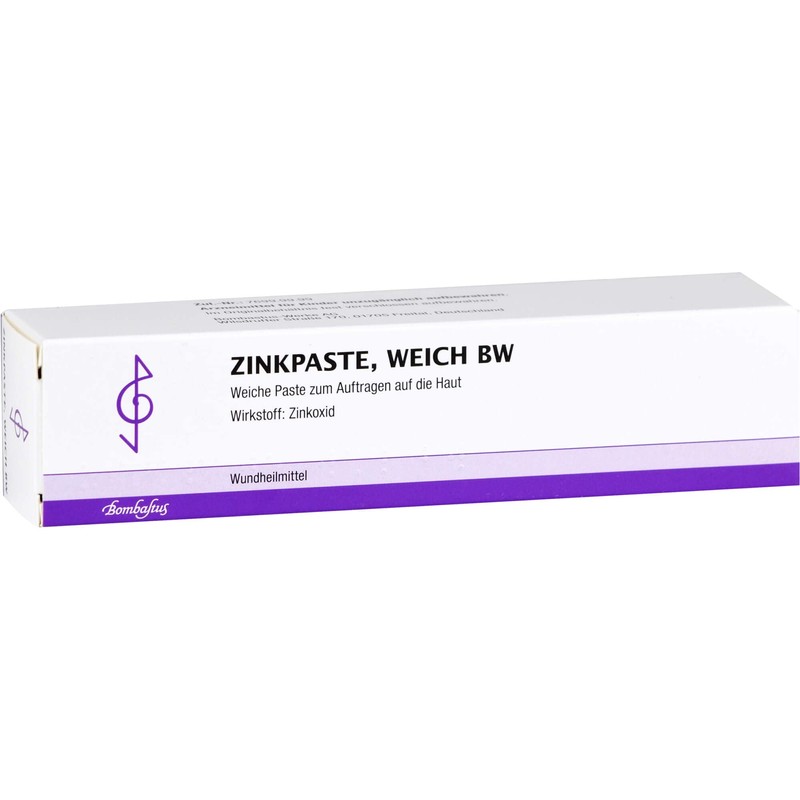 Bombastus Zinc paste, soft BW, 100 ml cream