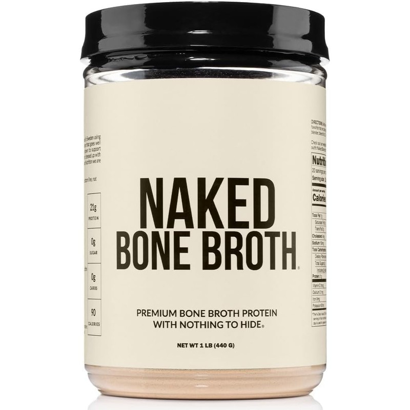 NAKED Bone Broth - Beef Bone Broth Protein Powder -