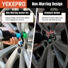 YEKEPRO Lug Nut Socket Set, 8 Size 1/2-Inch Drive Wheel