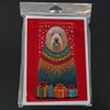 Caroline's Treasures DAC3115GCA7P Komondor Holiday Christmas Greeting Cards Pack of