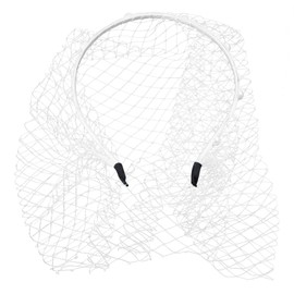 TQUXNGA Stirnbänder für Damen und Mädchen, breit, einfarbig, Turban-Stirnband, modischer Schleier, Strass, Haarbänder