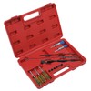 Sealey Injector Bore Cleaning Brush Set 14pc - VS1900, Red