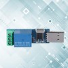 Taidda USB Relay Module, Sturdy Lightweight Lcus1 USB Relay Module