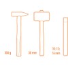 Hammer and Extractor, Set of 5
