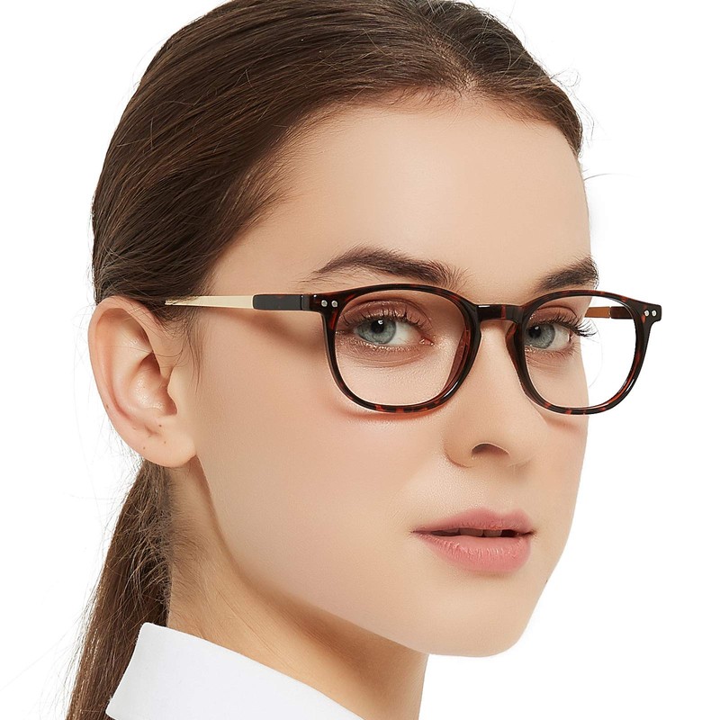 MARE AZZURO Round Reading Glasses Women Trendy Readers 0 1.0