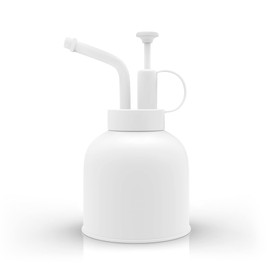 LOOPSEED Plant Mister Spray Bottle Stainless Steel Watering Can for Indoor Plants Bonsai Sprayer Succulent Spritzer Houseplant Atomizer Terrarium Mister Modern Garden Tools 10oz/300ml White