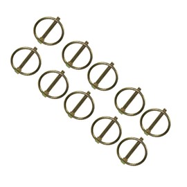 8mm Lynch Pins Clip Clamp (linchpin) Linkage Locking Pin 10pc Tractor Trailers