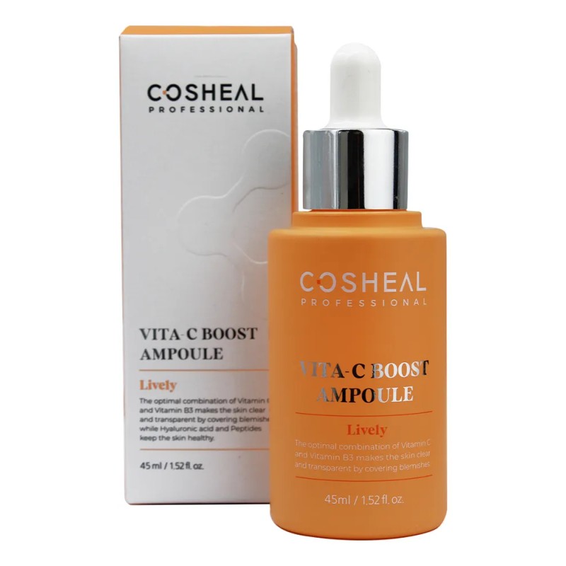 Cosheal Vita-C Boost Ampoule suero nocturno 30 ml antimanchas con