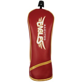 LEZAX REHC-5807 Tohoku Rakuten Golden Eagles Headcover for Fairway Woods, Red