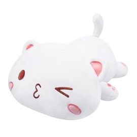 Cat Plush Pillow Stuffed Animal and Plush Toys Cuddling Pillow Toys Cat Plush Pillow Kawaii Stuffed Cushion Doll Cuddle Pillow Cushion Toys Cat Stuffed for Friends, Stuffed Animal Pillows 19.6 in