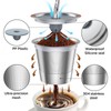 Reusable k Cup Coffee Filters,Universal stainless steel Refillable k Cups
