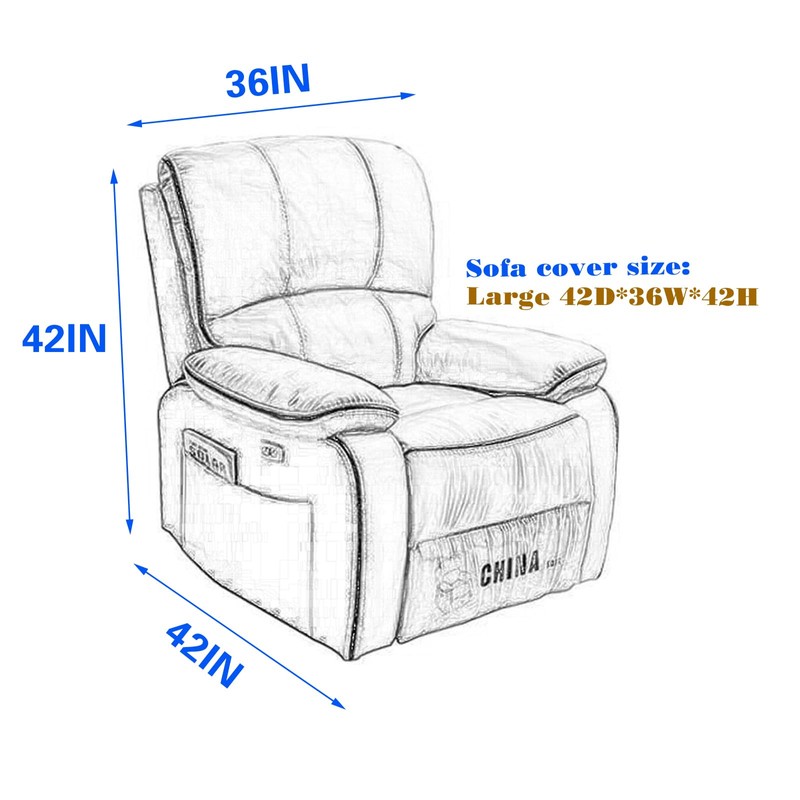 Plastic Recliner Cover Pets | Cat Dog Scratching Protector Clear