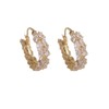 KIKIMOLO Women's 925 Silver Earrings, Popular, High Quality Zirconia, Hypoallergenic,