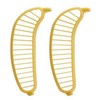 Hutzler Banana Slicer- 2 Pack - Easy To Use Plastic