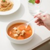 MOACOCK 150 Pcs Clear Plastic Silverware, Heavy Weight Plastic Forks