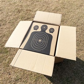 50 Sheets/Box 13 x 16 Inch Silhouette Cardboard Shooting Targets (7829-2)