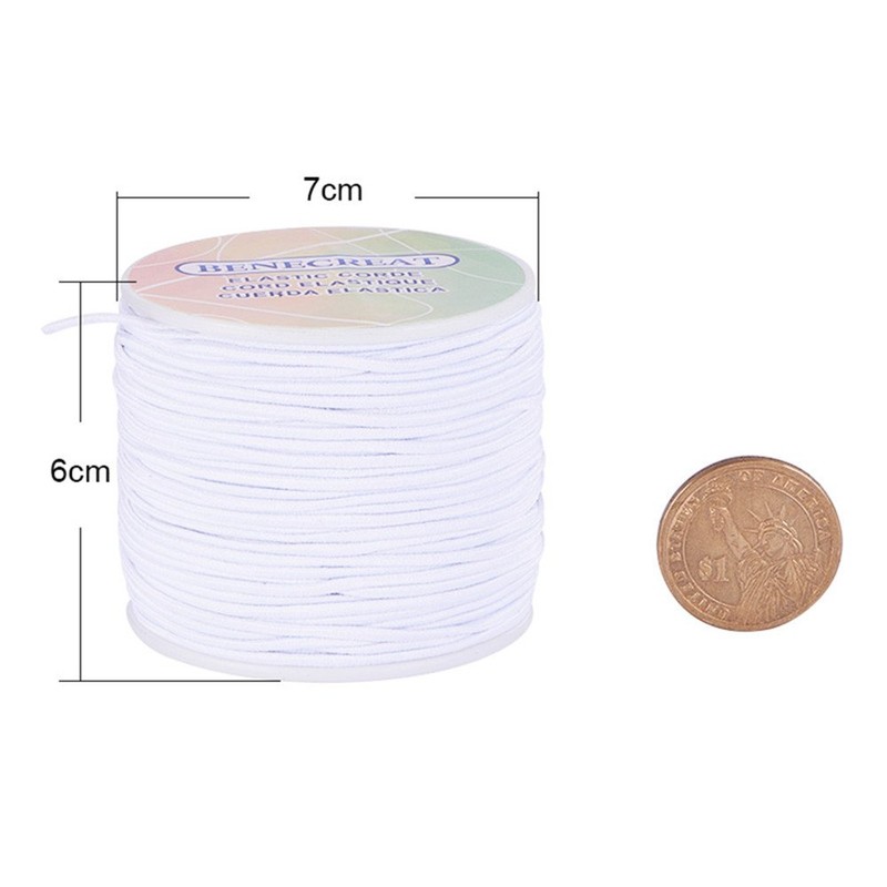Benecreat Elastic Cord, Stretch, Thread, Beads, String, Fabric Crafting, String
