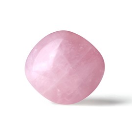 GUJOXILA Rose Quartz Healing Stones Crystals Polishing Large Gemstones Rough Stone Tumbled Stones Crystal Worry Stone Meditation Anxiety Stress Relief 4-5 cm 1 Piece