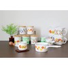 Tamahashi ADR-34 Storage Container, Square Pot, Enamel, 55.1 fl oz
