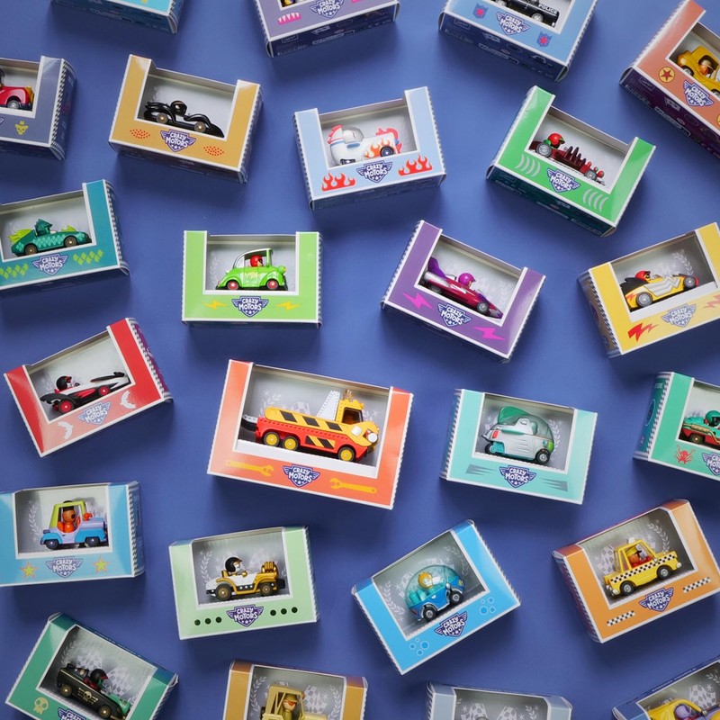 Djeco T&G 35491 Strollers, Multicoloured