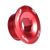 Dilwe Crank Bolt, Aluminum Alloy Crank Arm Fixing Screw for