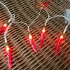 20 LED de cadena de luces LED de alimentadas por
