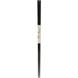 Kawai 014852 Fine Fine Chopsticks with Skills, Black, 9.3 inches (23.5 cm)
