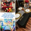 ABCCANOPY Spandex Tablecloths for 8 ft Home Rectangular Table Fitted