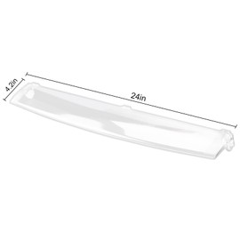 FBULWSEC ACW74118102 Drawer Decor Tray Bin Replacement Replace AP5974364, MCR65017001, PS11707474 Decor Assembly Tray Bin Rack Cover Compatible with LG/Kenmore