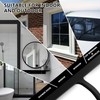 VEELAR Shower Squeegee for Shower Glass, Bathroom Glass Cleaning Tool