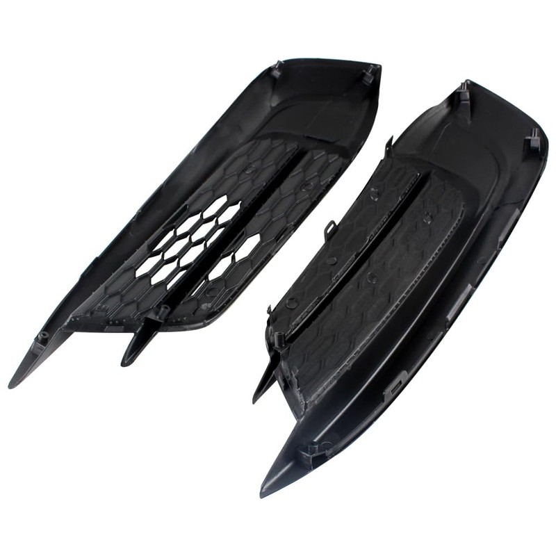 2Pcs Front Bumper Fog Light Cover Assembly Compatible with Honda