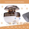 Wagably Cat Treat Puzzle Toy, Auto-Balancing Pet Food Dispenser -