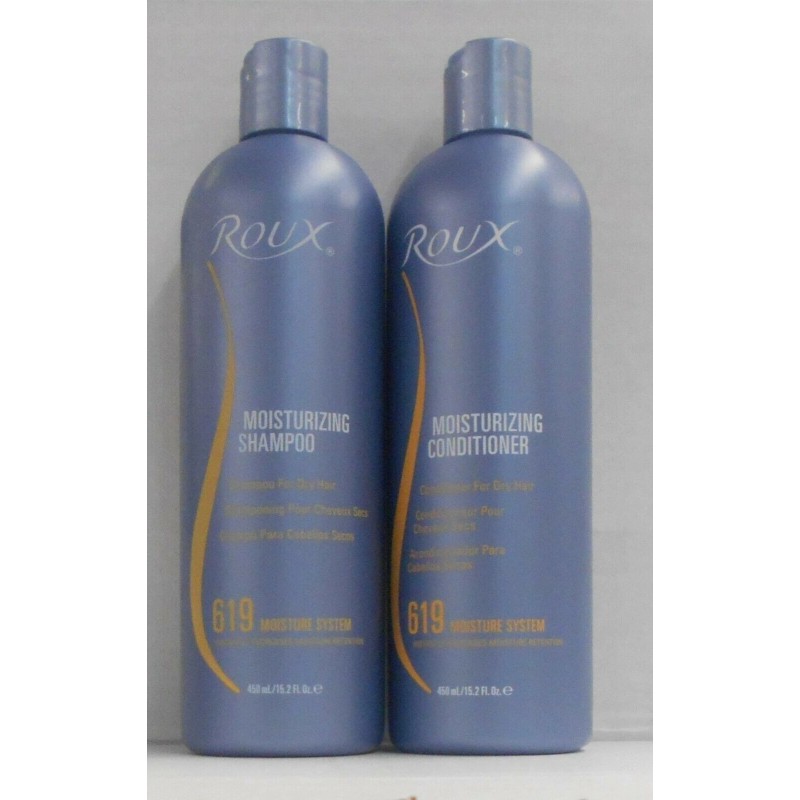 ROUX 619 Moisturizing Shampoo & Conditioner DUO SET For Dry