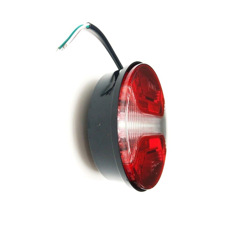 Matel Service LED Rear Light Round Diameter 122 with Rear