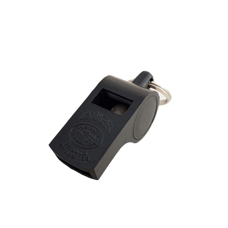 LOS ANGELES Silbato de plastico para Agente de transito Negro