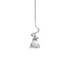 Capri 1 Light Mini Pendant in Brushed Nickel (901-BN-4769)