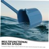 HAKIDZEL Long Handle Water Scoop Heavy Duty Plastic Ladle for