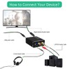 Tuperoymse 3X Digital to Analog Audio Converter,DAC Digital SPDIF Optical
