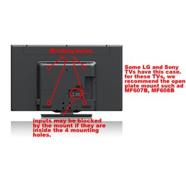 VideoSecu LCD LED Plasma TV Wall Mount Bracket with Full Motion Swing Out Tilt and Swivel Articulating Arm for Most 23" - 47" Flat Panel Display with VESA up to 400x400mm WO2