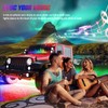 Nilight 6Pcs Car Underglow Neon Accent Strip Lights 300 LEDs