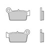BREMBO Bremsbeläge Satz Bremsklötze Bremssteine Set 07YA47SX