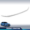PIT66 Front Bumper Center Left & Right Molding Trims Compatible