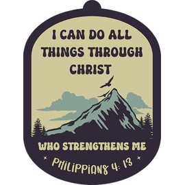 I Can Do All Things Through Christ Who Strengthens Me Keychain Christian Faith God Religious Acrylic Keychain Philippians 4:13 Jesus Bible Verse Keychains For Bag Purse Backpack Gifts For Men Women
